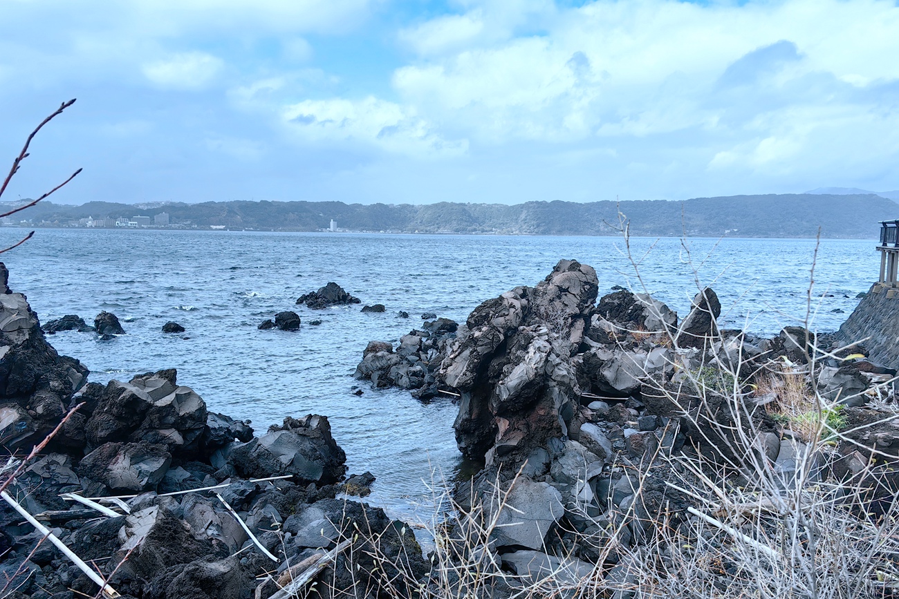 九州鹿兒島-櫻島火山海岸